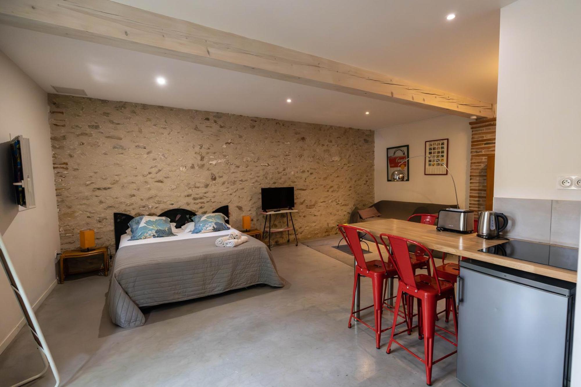 Gites Du Castell De Bles Saint-Génis Zimmer foto