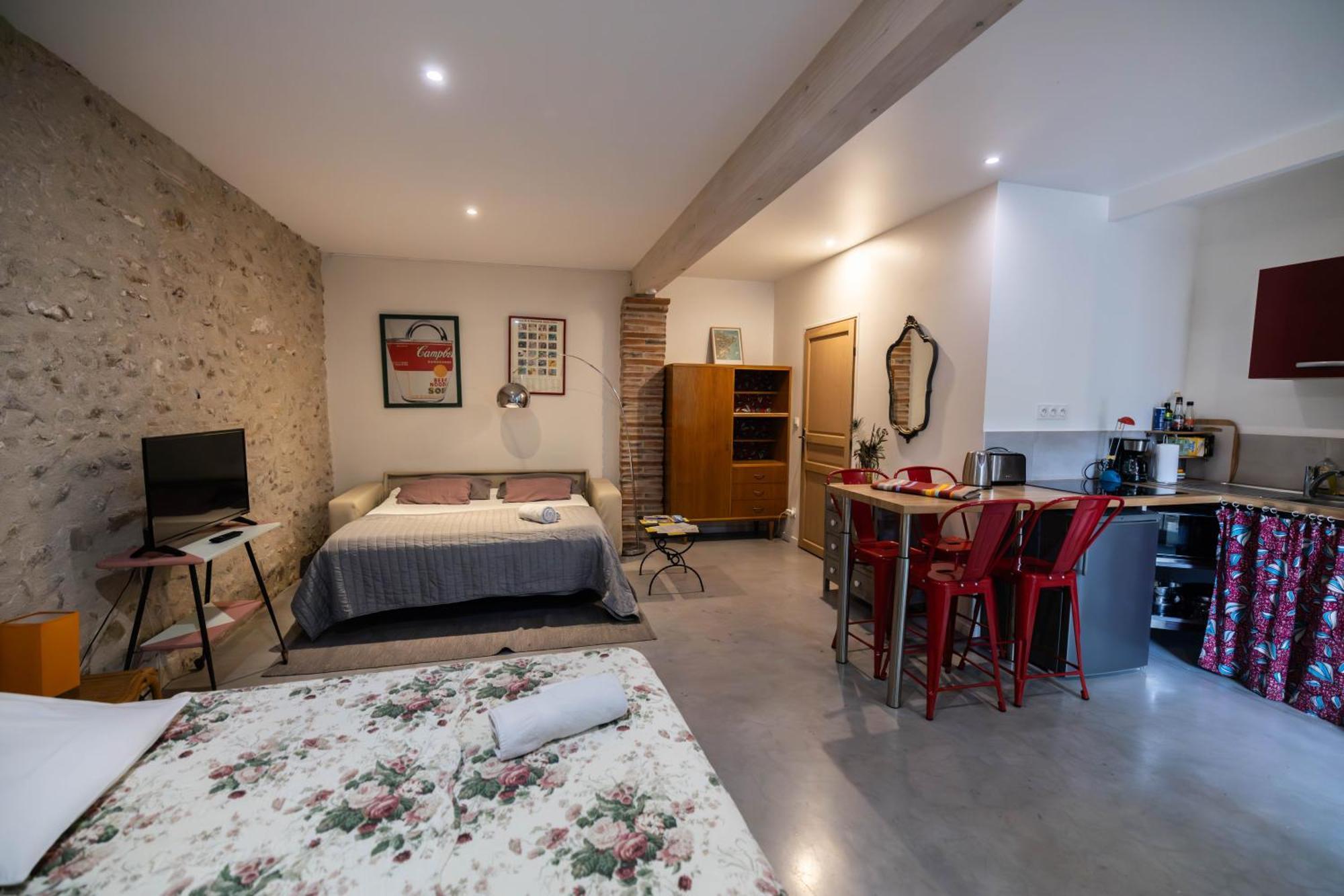 Gites Du Castell De Bles Saint-Génis Zimmer foto